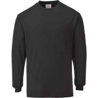 Modaflame Mens Flame Resistant Antistatic T Shirt Black XL
