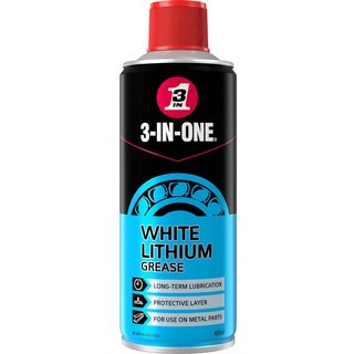 3-IN-ONEĀ® 3-IN-ONE White Lithium Spray Grease 400ml 44620