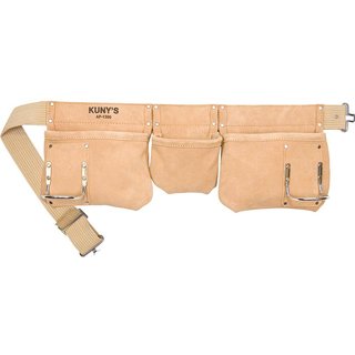 Kuny's AP-1300 Carpenter's Apron 5 Pocket Suede Leather AP1300