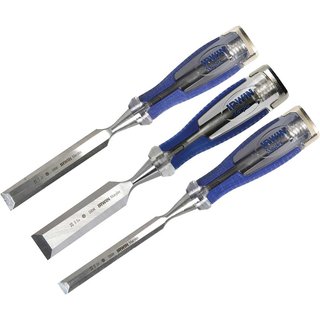 IRWIN® Marples® M750 Splitproof Pro Bevel Edge Chisel Set, 3 Piece 10503419