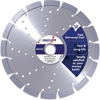Marcrist MI750 Fast Universal Diamond Cutting Blade 350mm 25.4mm