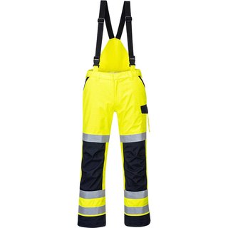 Portwest MV71 Modaflame Multi Arc Trousers Yellow / Navy 2XL 31"