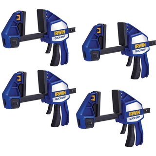 Quick-Grip 4 Piece Heavy Duty Xtreme One Handed Clamp 150mm Kit 150mm
