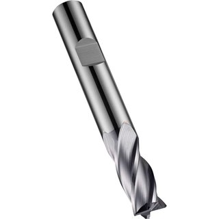 Dormer 6 Piece S944 Solid Carbide TiALN Mc-X Flatted Shank 4 Flute Slot Drill Set