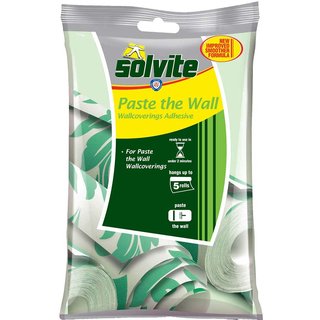 Solvite Paste the Wall Wallcoverings Adhesive - 5 Roll Sachet 1584707