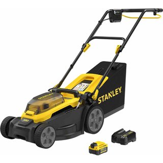 Stanley Fatmax V20 SFMCK465D2S 18v Cordless Combi Drill and Impact Driver Power Tool Kit 2 x 2ah Li-ion Battery Charger Bag