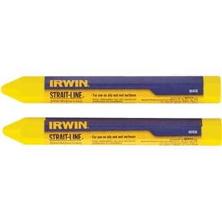 IRWIN® STRAIT-LINE® Crayon Yellow (Card 2) T666062