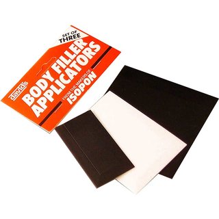 UPO Isopon Plastic Applicator Pack of 3