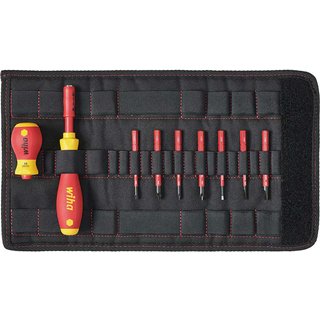 Wiha SoftFinish® electric slimVario Screwdriver Set, 10 Piece 41232