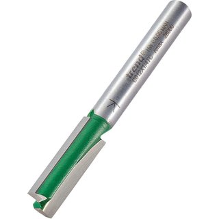 Trend CRAFTPRO Two Flute Straight Router Cutter 7.9mm 25.4mm 1/4"