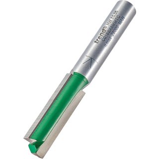 Trend CRAFTPRO Two Flute Straight Router Cutter 10mm 32mm 8mm