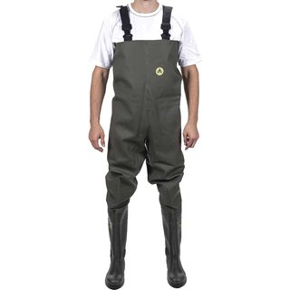 Amblers Safety Tyne Chest Safety Wader Green Size 10.5
