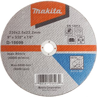 Makita A41 Flat Metal Cutting Disc 180mm