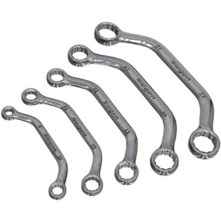 Siegen 5 Piece Obstruction Ring Spanner Set Metric