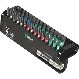 Wera Impaktor 30 Piece Bit-Check Impact Screwdriver Bit Set