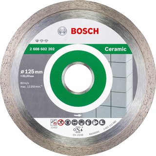 Bosch Diamond Cutting Disc for Ceramic , Porcelain and Stone 125mm