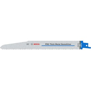 Bosch Powertool Accessories PRO Thick Metal Demolition S1130CF Blade 225mm 8+10 TPI (Pack 5) 2608657528