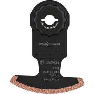 Bosch PRO MATI 68 RT3 Starlock Max Oscillating Multi Tool Grout Blade 68mm Pack of 1