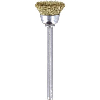 Dremel 536 Brass Wire Cup Brush 13mm Pack of 2
