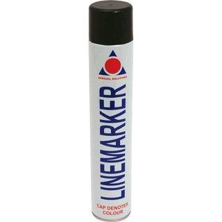 Aerosol 0906 Line Marking Spray Paint Black 750ml 0906