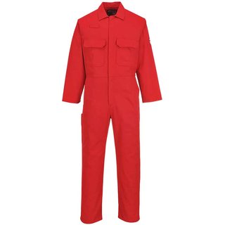 BizWeld Mens Flame Resistant Overall Red 2XL 32"