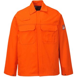 BizWeld Mens Flame Resistant Jacket Orange XL