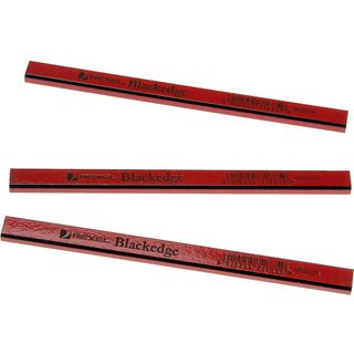 Blackedge Carpenter's Pencils - Red / Medium (Card 12) 34330