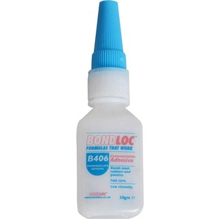 Bondloc B406 Low Viscosity Cyanoacrylate 20g B406-20