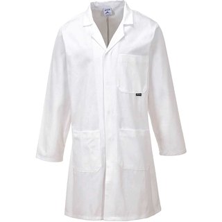 Laboratory Cotton Coat White S