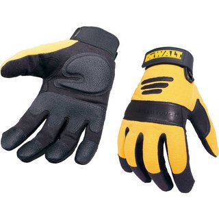 DEWALT Power Tools Synthetic Padded Leather Palm Gloves - Large DPG21L EU