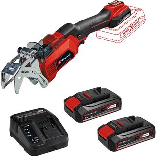 Einhell GE-GS 18/150 Li 18v Cordless Pruning Saw 100mm 2 x 2.5ah Li-ion Battery Charger