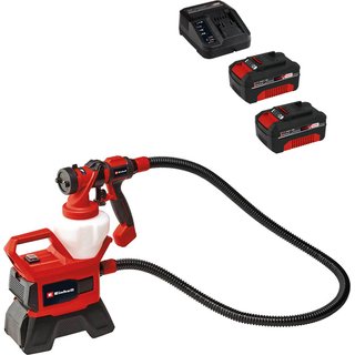 Einhell TE-SY 18/90 Li 18v Cordless Paint Spray System 1 x 5.2ah Plus Li-ion Charger No Case