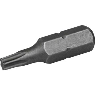 Faithfull Torx S2 Grade Steel Screwdriver Bits TX15 x 25mm (Pack 3) FAISBT1525