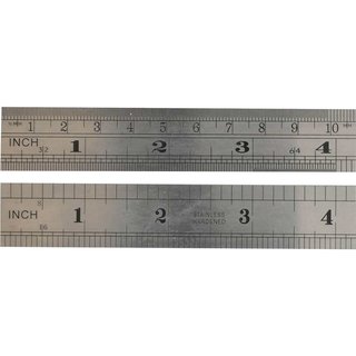 Fisher F124ME Steel Rule 600mm / 24in FR124ME