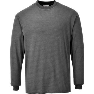 Modaflame Mens Flame Resistant Antistatic T Shirt Grey L