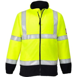 Modaflame Flame Resistant Hi Vis Fleece Yellow 2XL