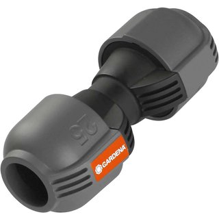 Gardena PIPELINE and SPRINKLERSYSTEM Hose Pipe Extension / Joiner Connector 25mm Pack of 1