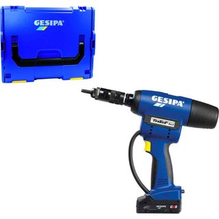 Gesipa Firebird Pro S Gold Edition 18v Cordless Brushless Rivet Nut Tool 1 x 2ah Li-ion Charger Case