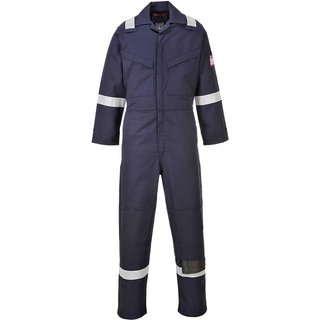 Modaflame Mens Flame Resistant Overall Navy 2XL