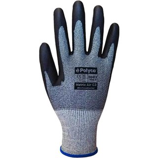 Polyco Ultra Lightweight Matrix Air C3 Gloves Grey L