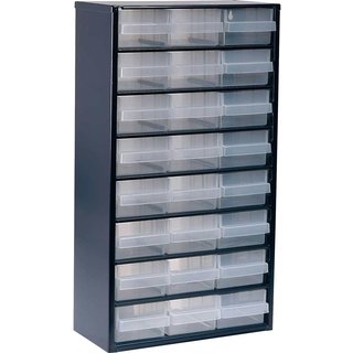 Raaco 1224-02 Metal Cabinet 24 Drawer 137409