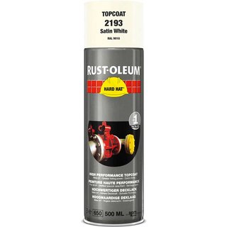 Rust Oleum Hard Hat Metal Spray Paint International Orange 500ml