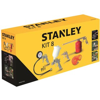 Stanley® Air Compressors Air Tool Kit, 8 Piece 9045671STN