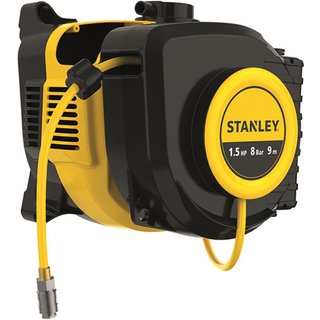 Stanley® Air Compressors SXCMD15WE Wall Mounted Air Hose 1.5 HP 8 Bar 9m SXCMD15WE
