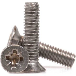 Sirius Countersunk Machine Screw Pozi BZP M3.5 12mm Pack of 1