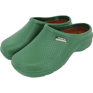 Town and Country EVA Cloggies Garden Shoes Green Size 8