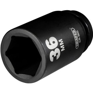 Draper Expert 3/4" Drive Deep Hexagon Impact Socket Metric 3/4" 38mm
