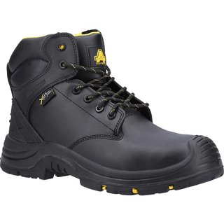Amblers Safety AS303C Wrekin Lace Up Metal Free Metatarsal Waterproof Boot Black Size 14
