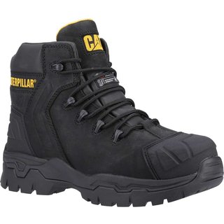 Caterpillar Mens Everett S3 Wp Safety Boot Black Size 11