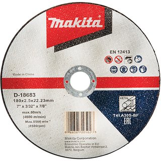 Makita A41 Flat Metal Cutting Disc 180mm